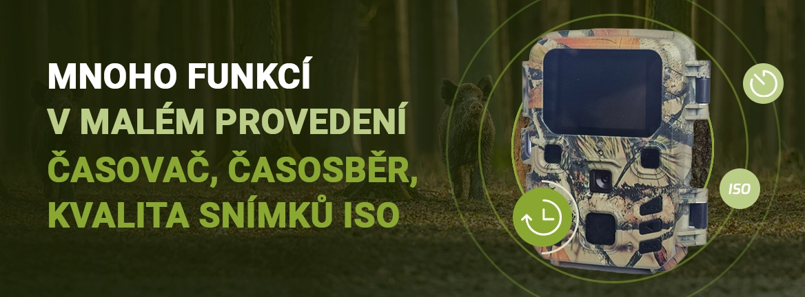 Bunaty mini - časosběr, kvalita i ISO